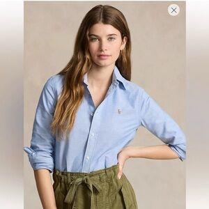 Ralph Lauren Polo Light Blue Button-Up Shirt